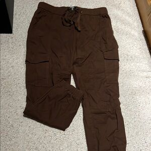 Women’s Brown Cargo Pants